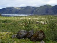 Felstrio auf der Skaftáfellsjökull Ebene